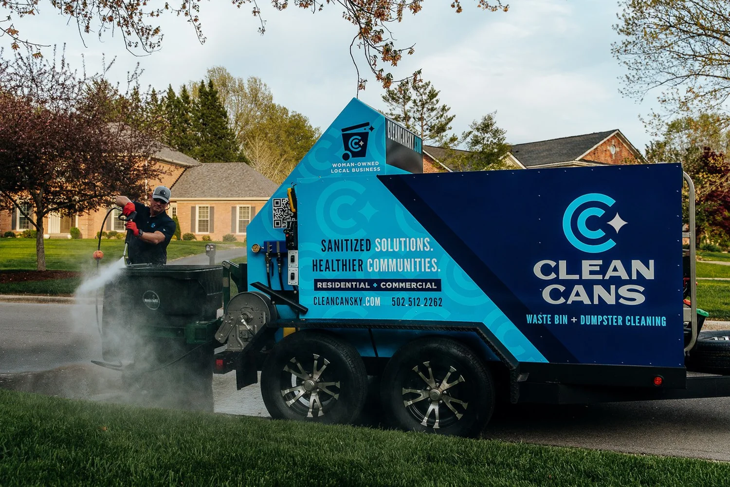 Trash Can Cleaning Louisville, KY | Clean Cans
