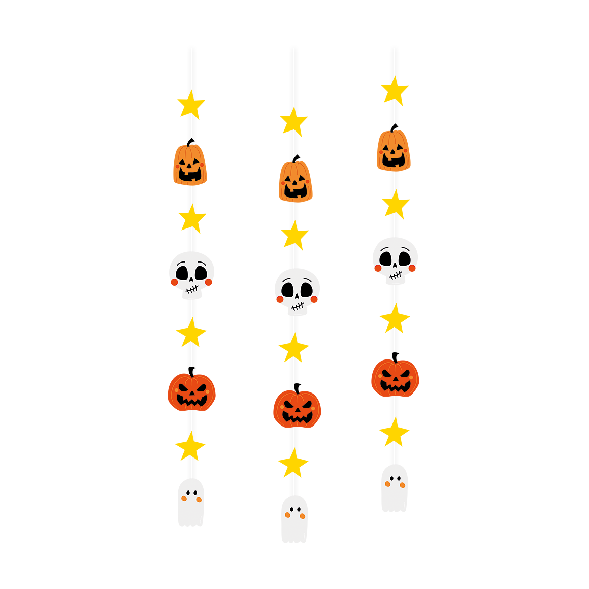 Spookachtige Hanging decoration - Halloween (3 stuks)