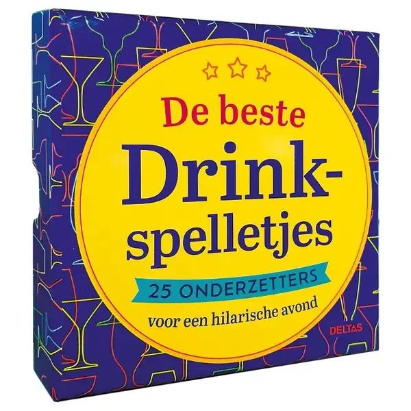 De beste drinkspelletjes - 25 onderzetters