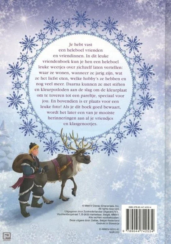 Disney vriendenboek Frozen 02.jpg