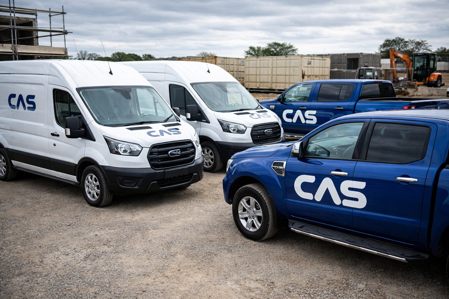 CAS Construction Scaffolding Fleet Northampton