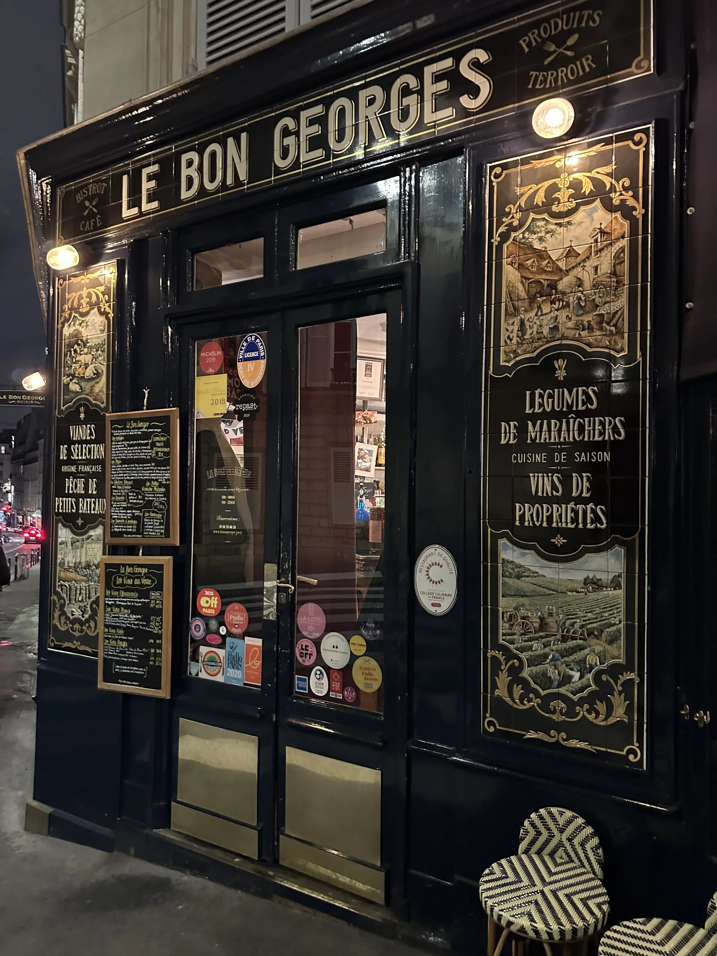 Le Bon Georges restaurant Paris
