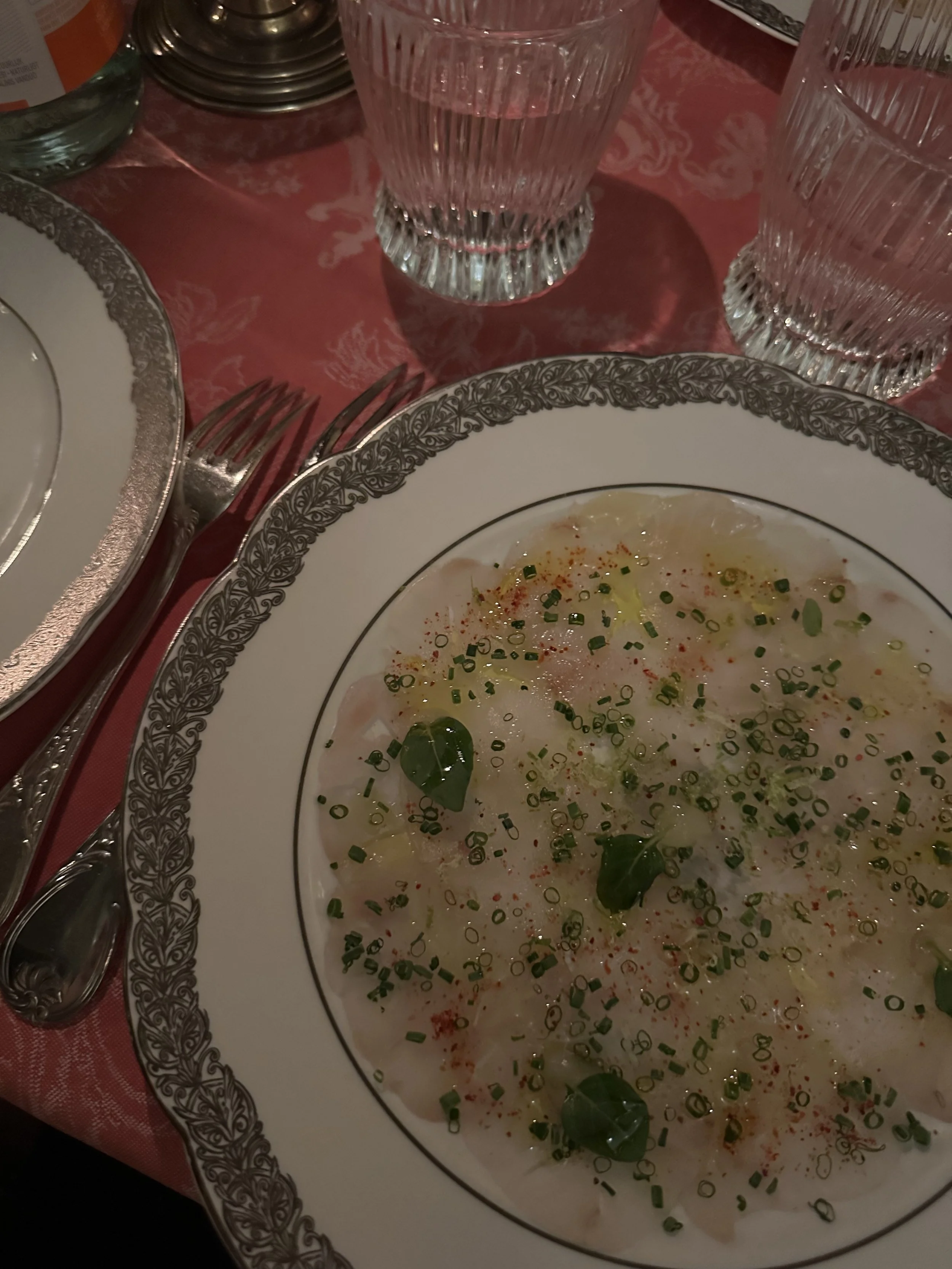 Starter at Lapérouse restaurant Paris
