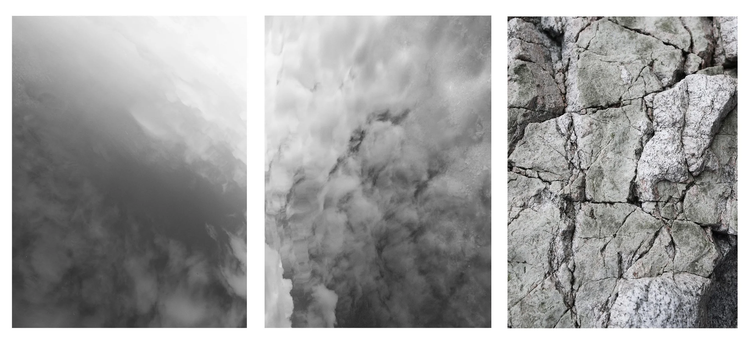 PERIFER 2024 at Lysverket, KODE Art Museum

The works are printed on 350 g Hahnemühle Museum Etching cotton paper and presented floating in oiled oak frames with glass backdrop. With poetic and soft transitions, the images capture clouds mirrored on 