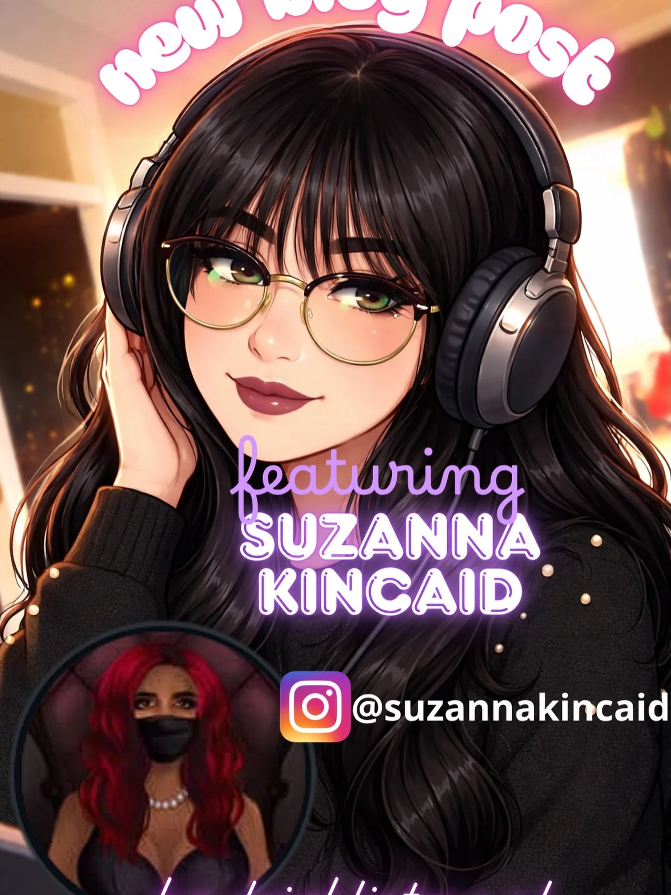 New blog post featuring @suzannahkincaid 💕
http://www.kayleighlistens.nl/blog/exploring-intimacy-through-audio-with-suzannahkincaid