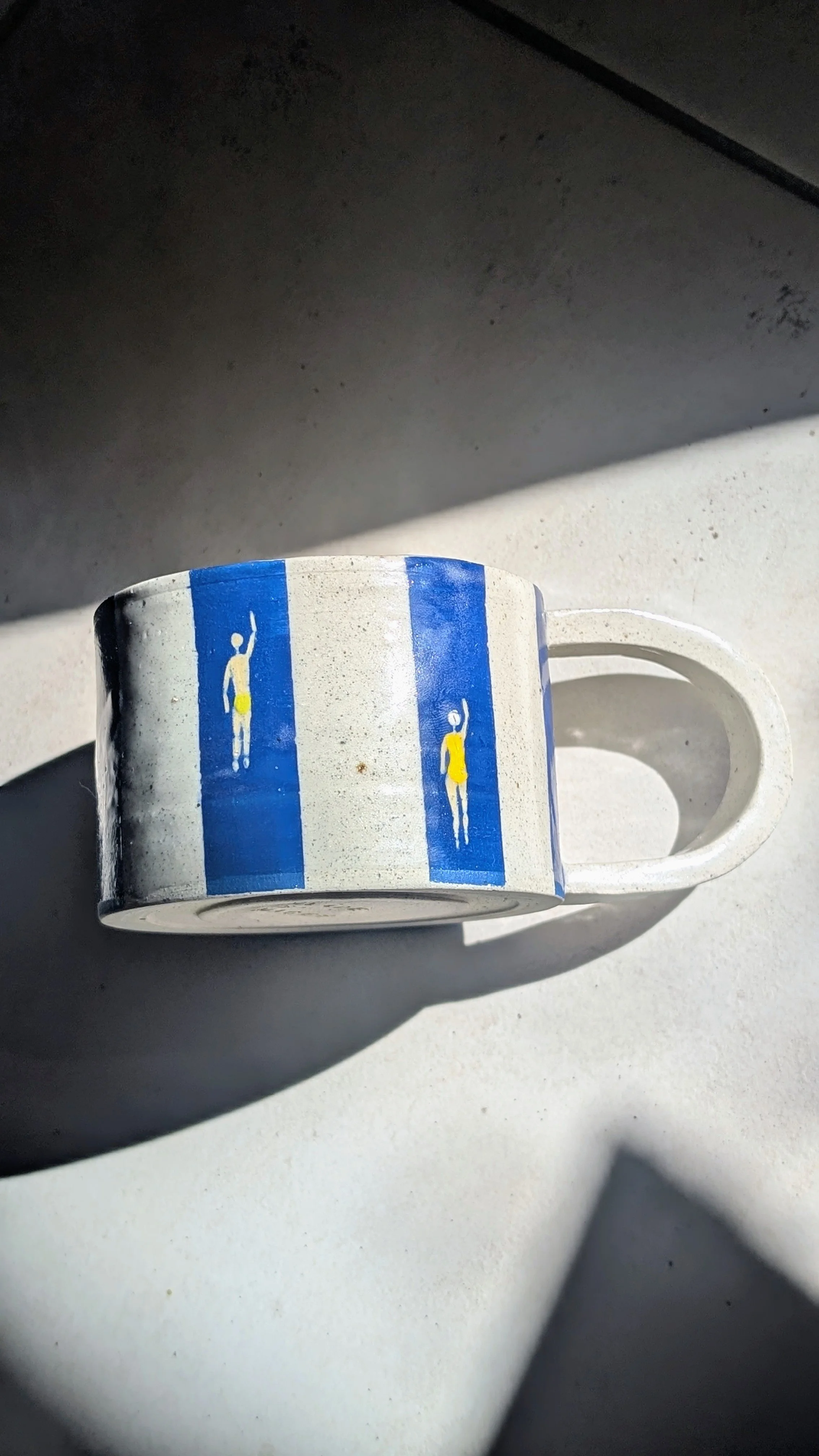 Swimming Lanes 8oz Cup