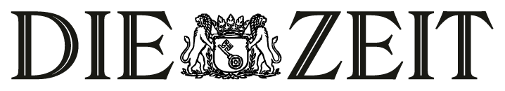 Logo von der Zeit mit einem Wappen und den Worten 'DIE ZEIT'