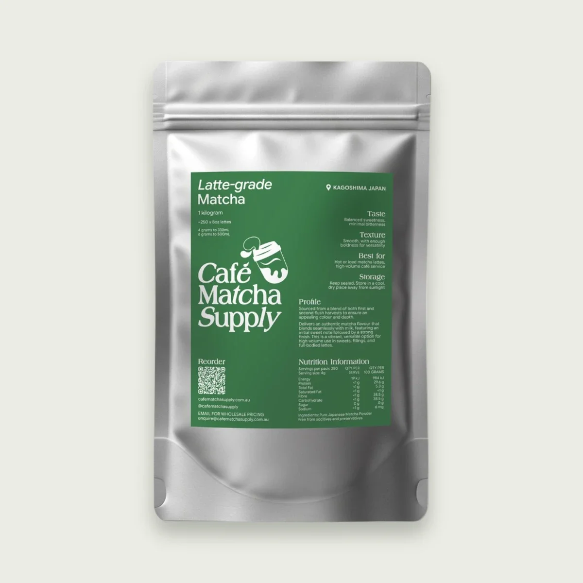 Latte-grade Matcha