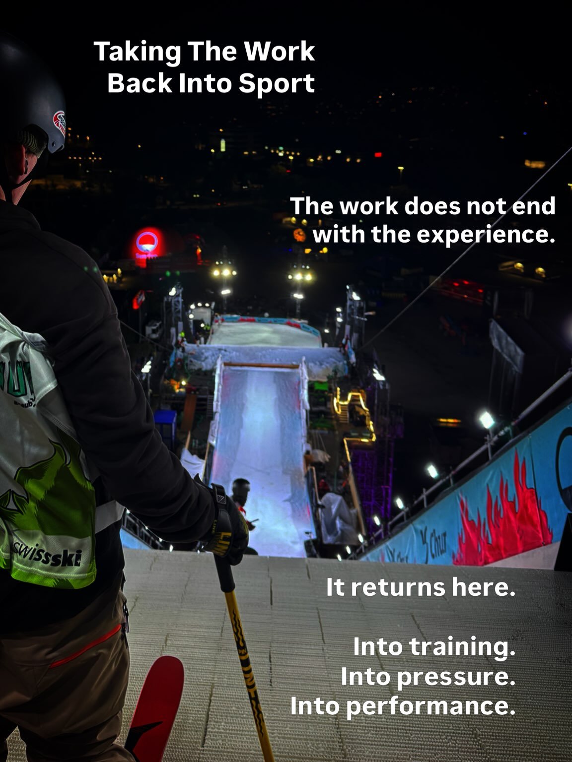 The Catalyst Programme

Taking The Work Back Into Sport

The work does not end with the experience.

The experience gives the athlete repeated, real-time practice in meeting themselves under pressure, recognising what is happening as it happens, and 