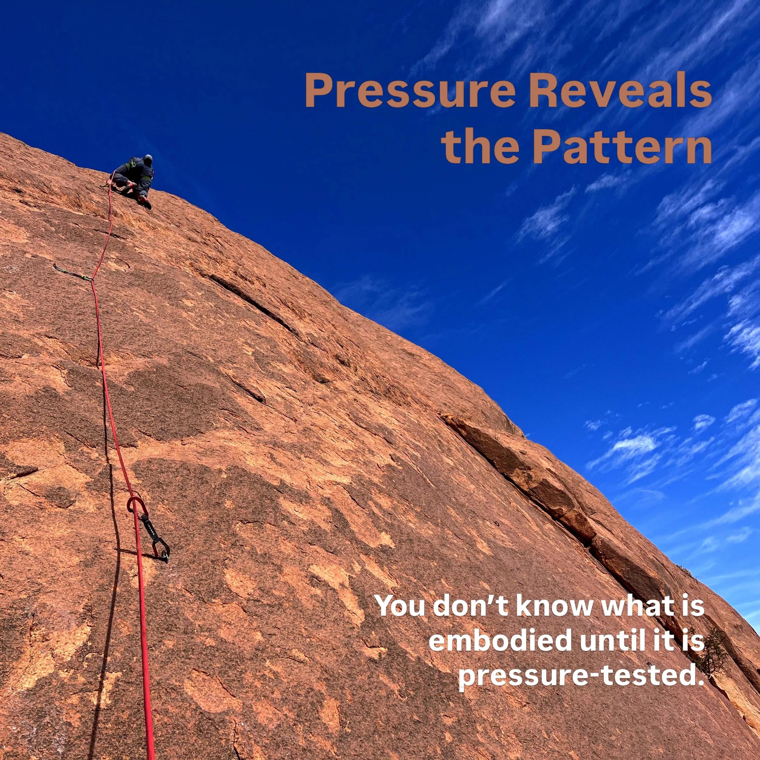 The Catalyst - Performance Mindset Programme.

Pressure reveals the pattern.

It is easy to understand an idea when everything is calm.

You can talk about mindset, confidence, breath, regulation, trust, discipline, focus and process.

But pressure s