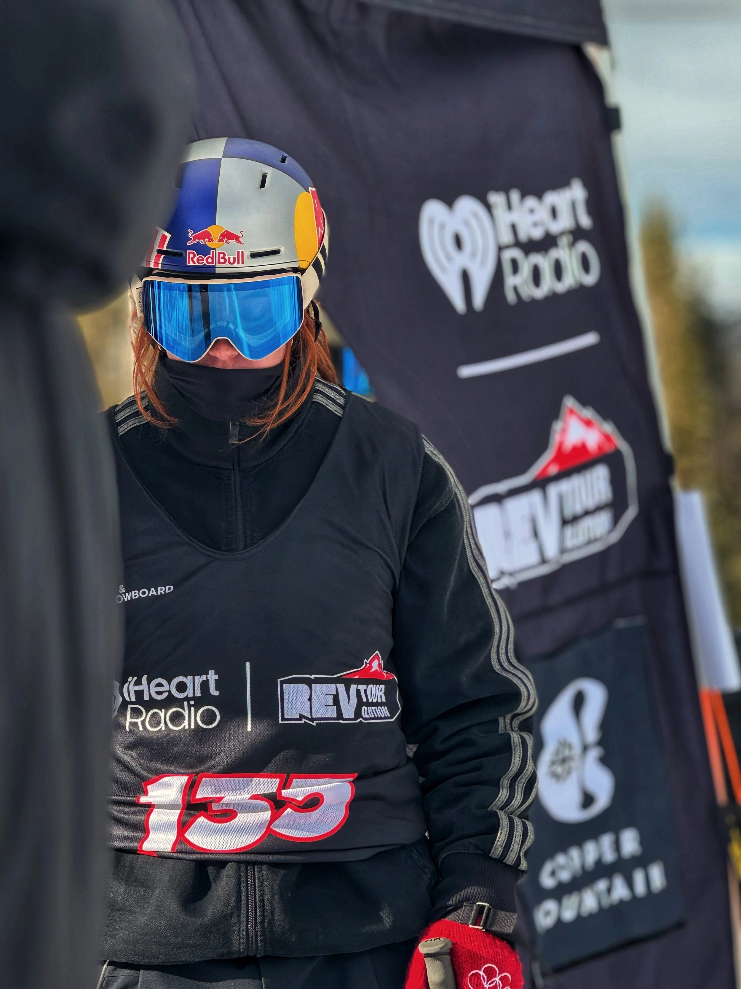 Athlete in competition setting preparing for performance under pressure