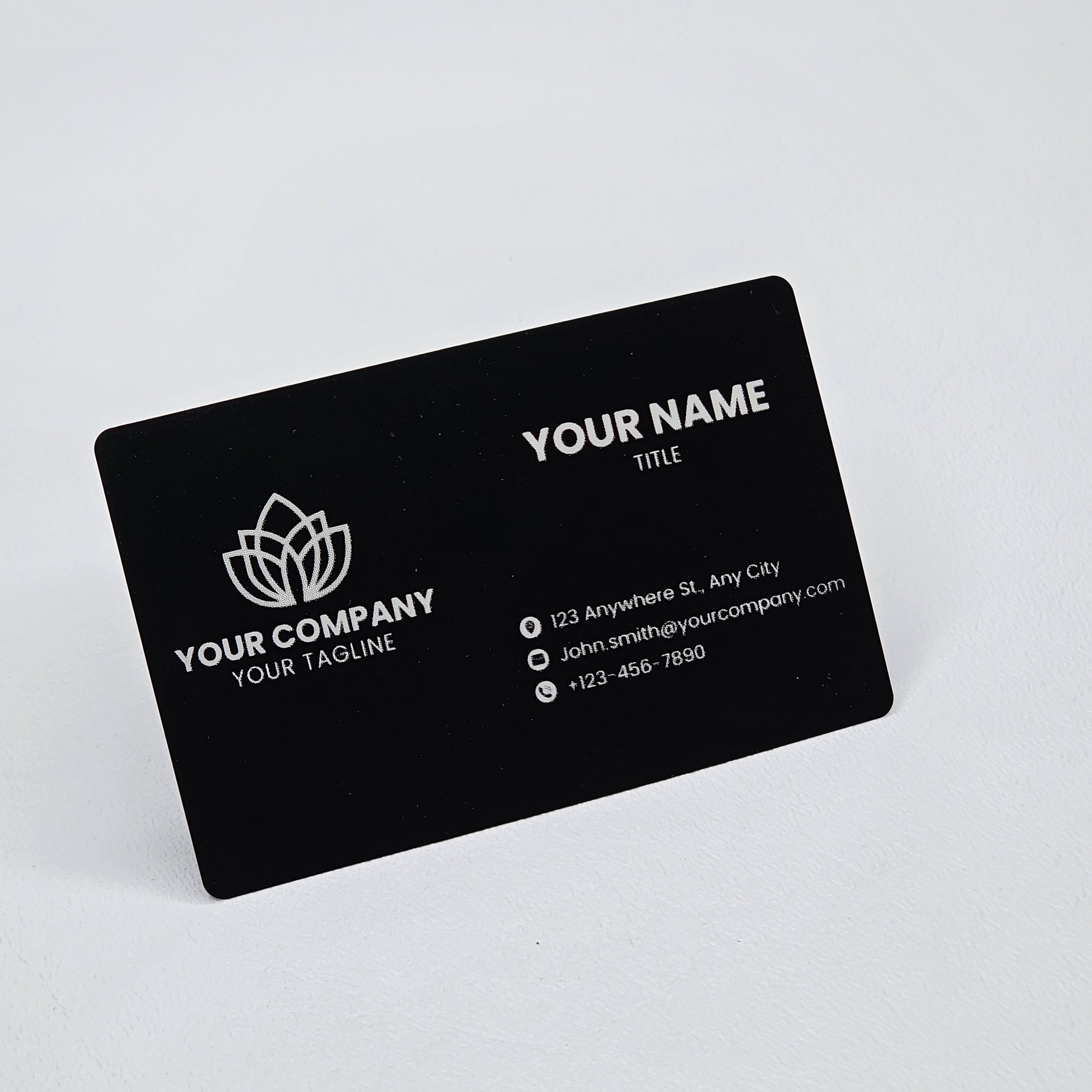 Aluminum Business Card