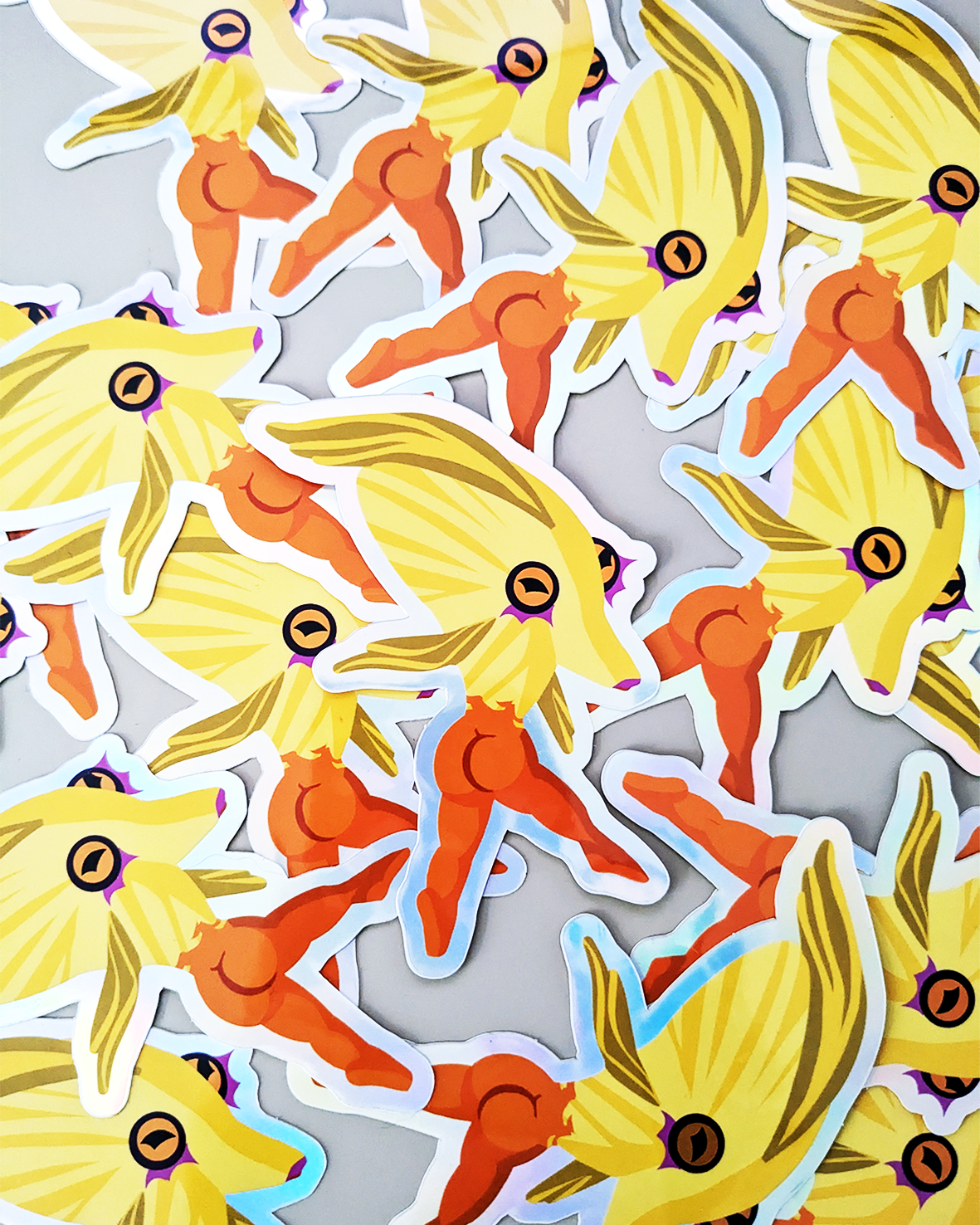 Yellow mermaid