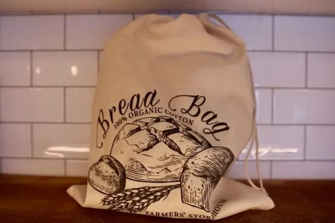 100% Organic Cotton Bread Bag