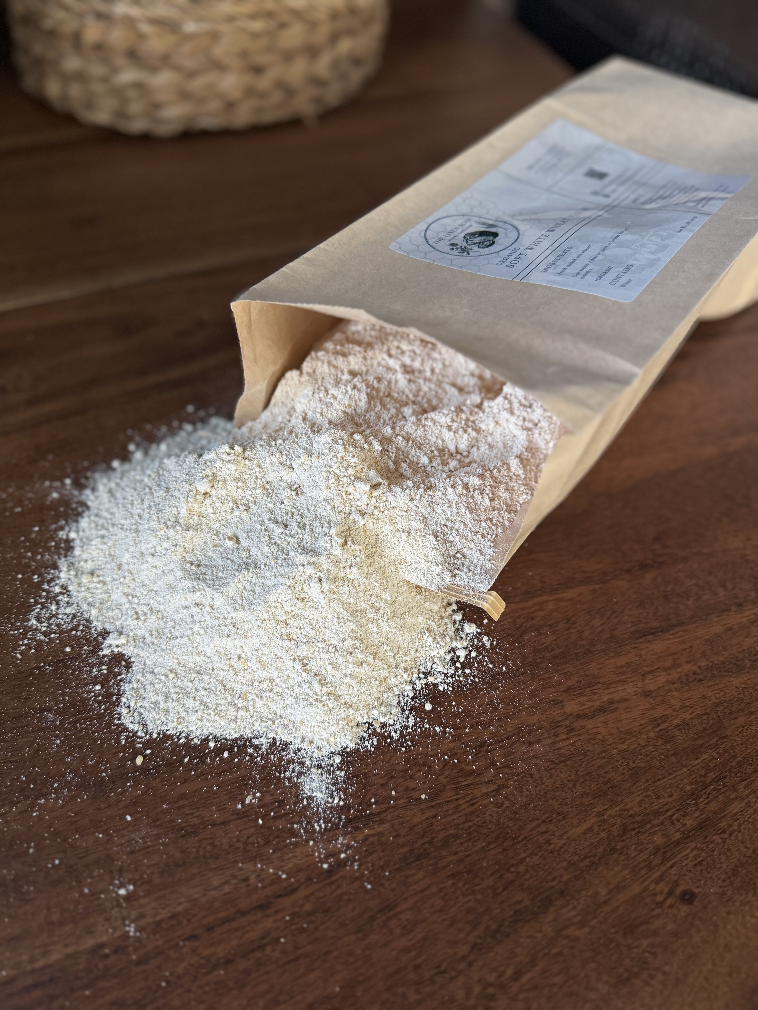 Fresh Milled Soft White Wheat Flour