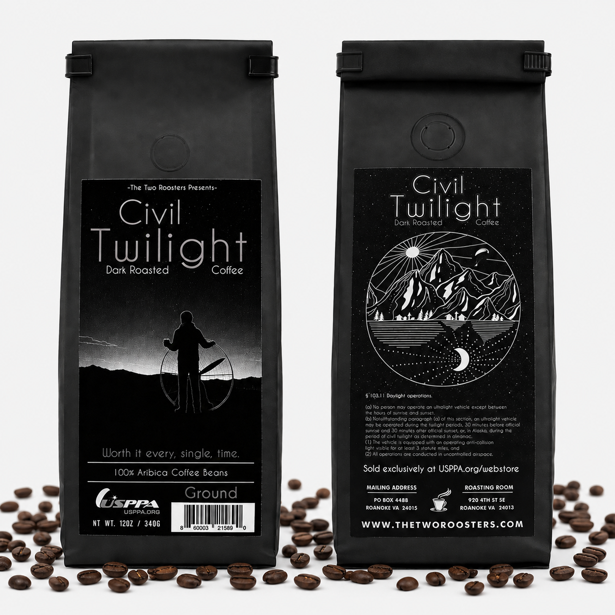 Civil Twilight Dark Roast Organic Coffee
