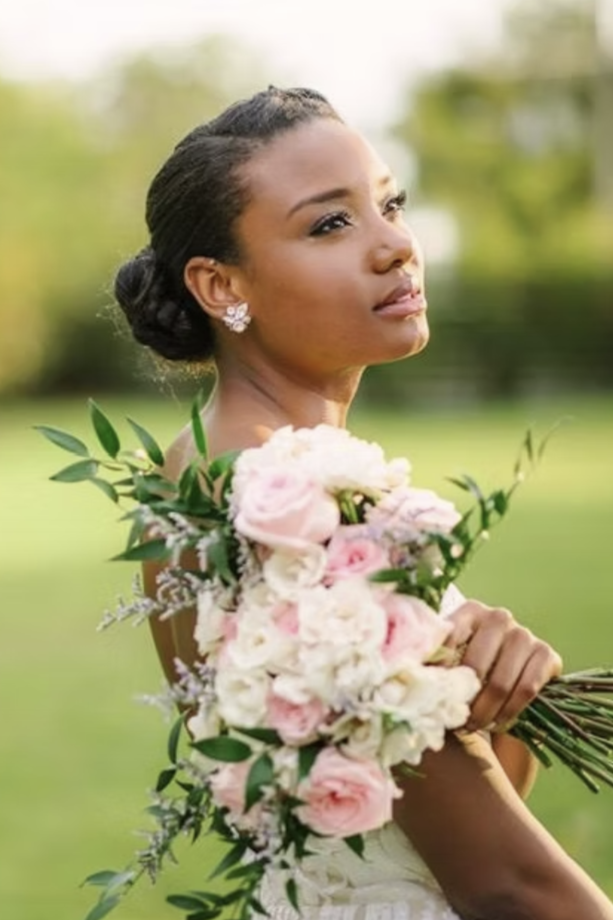 Orlando florida bridal hair and makeup natural makeup, glam makeup, bridal team orlando UCF makeup artists Hollywood waves, wedding hair and makeup waterford lakes courthouse wedding in salon hair and makeup luxury wedding services