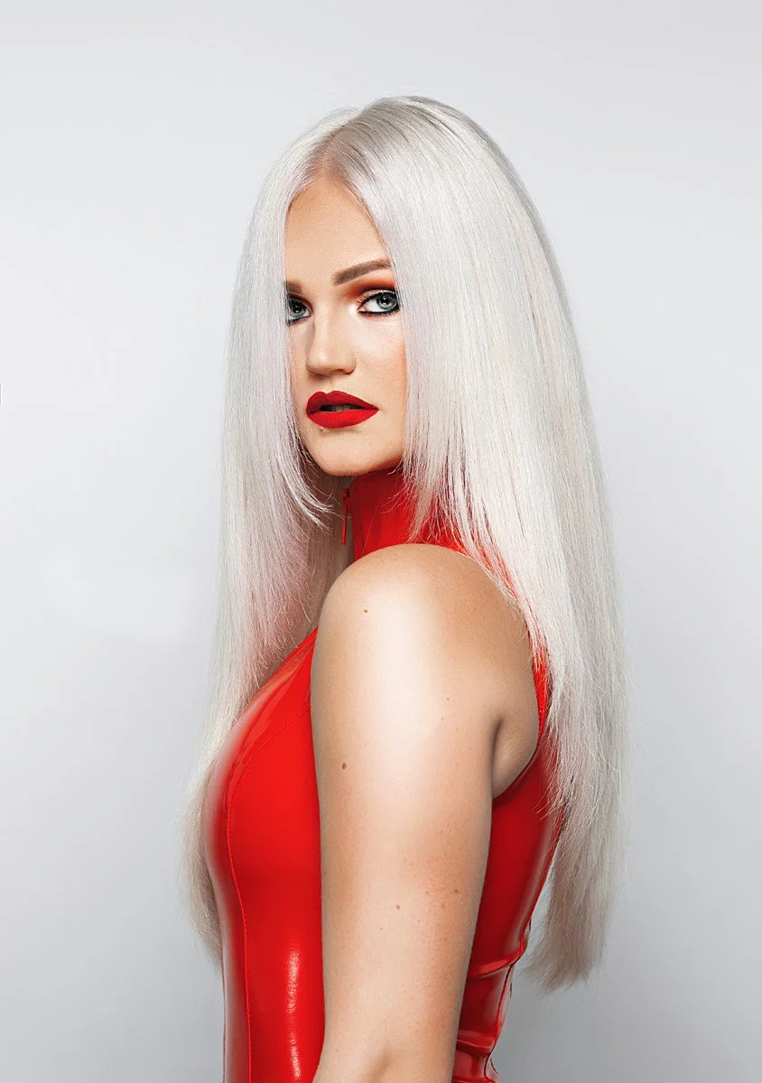 Platinum Blonde Hair: Never going out of style.