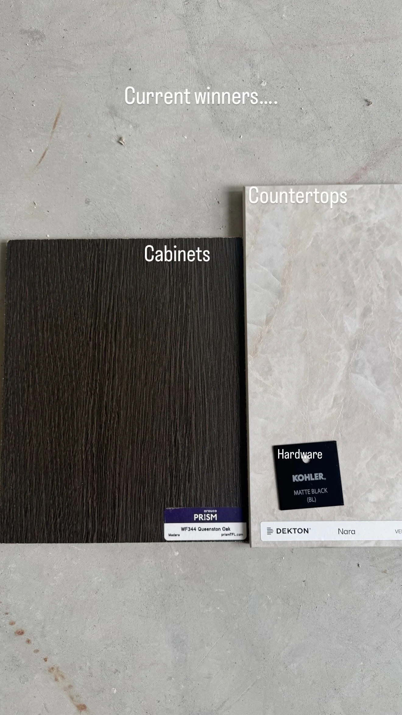 Salon Amoura Update: The Finishes