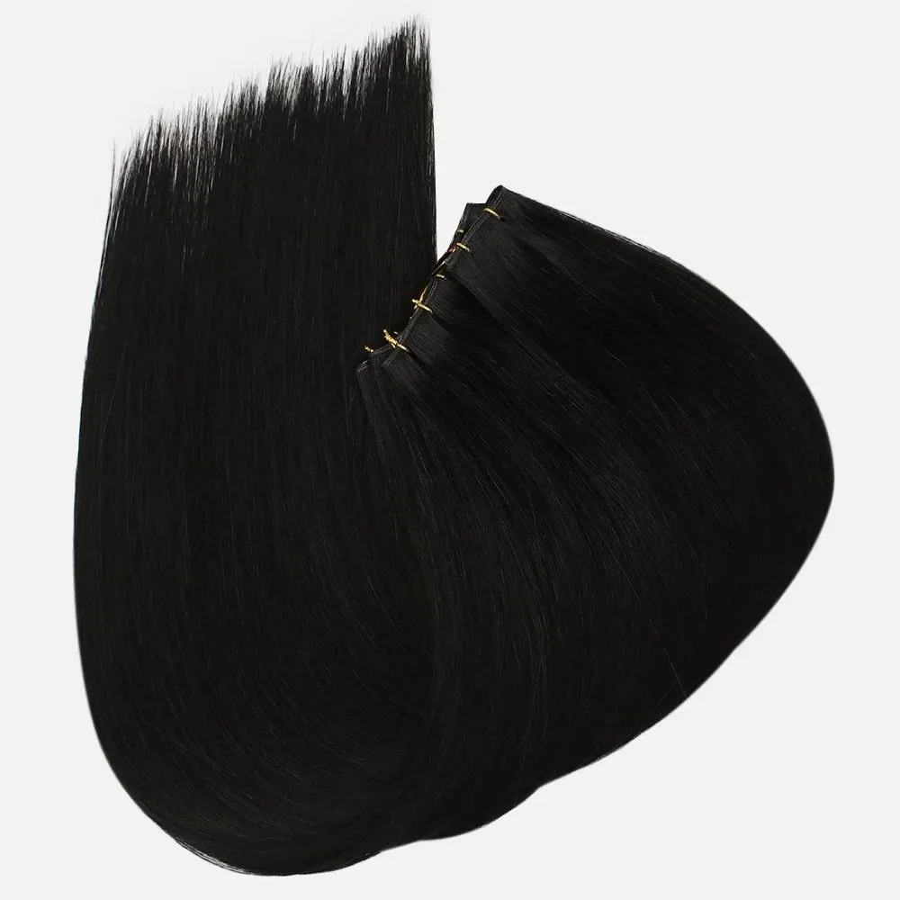 Hair extensions for purchase that are black, coming in manyt textures, wavy, curly and straight, hand tied wefts,