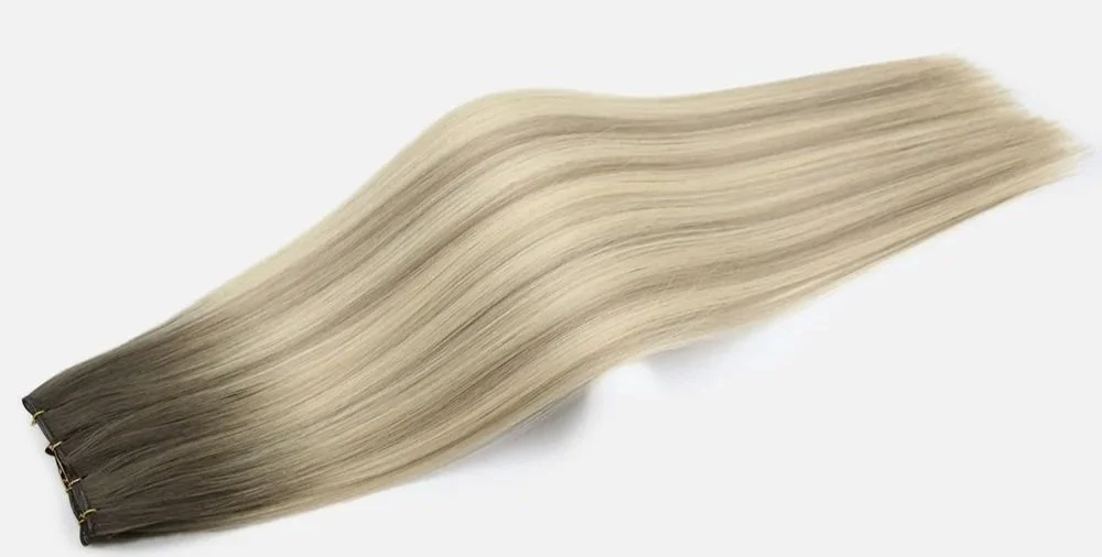 Rooted blonde Hair extensions for purchase in Orlando Florida retail Hair for everyone