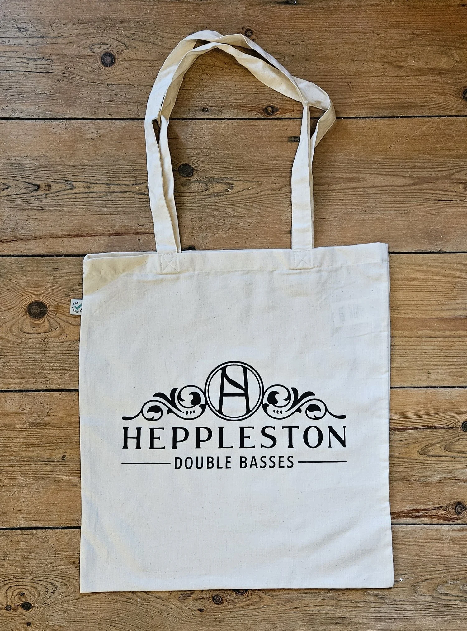 Heppleston Double Basses Logo Tote Bag