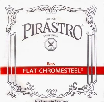 Pirastro Flat Chrome Steel Bass Strings