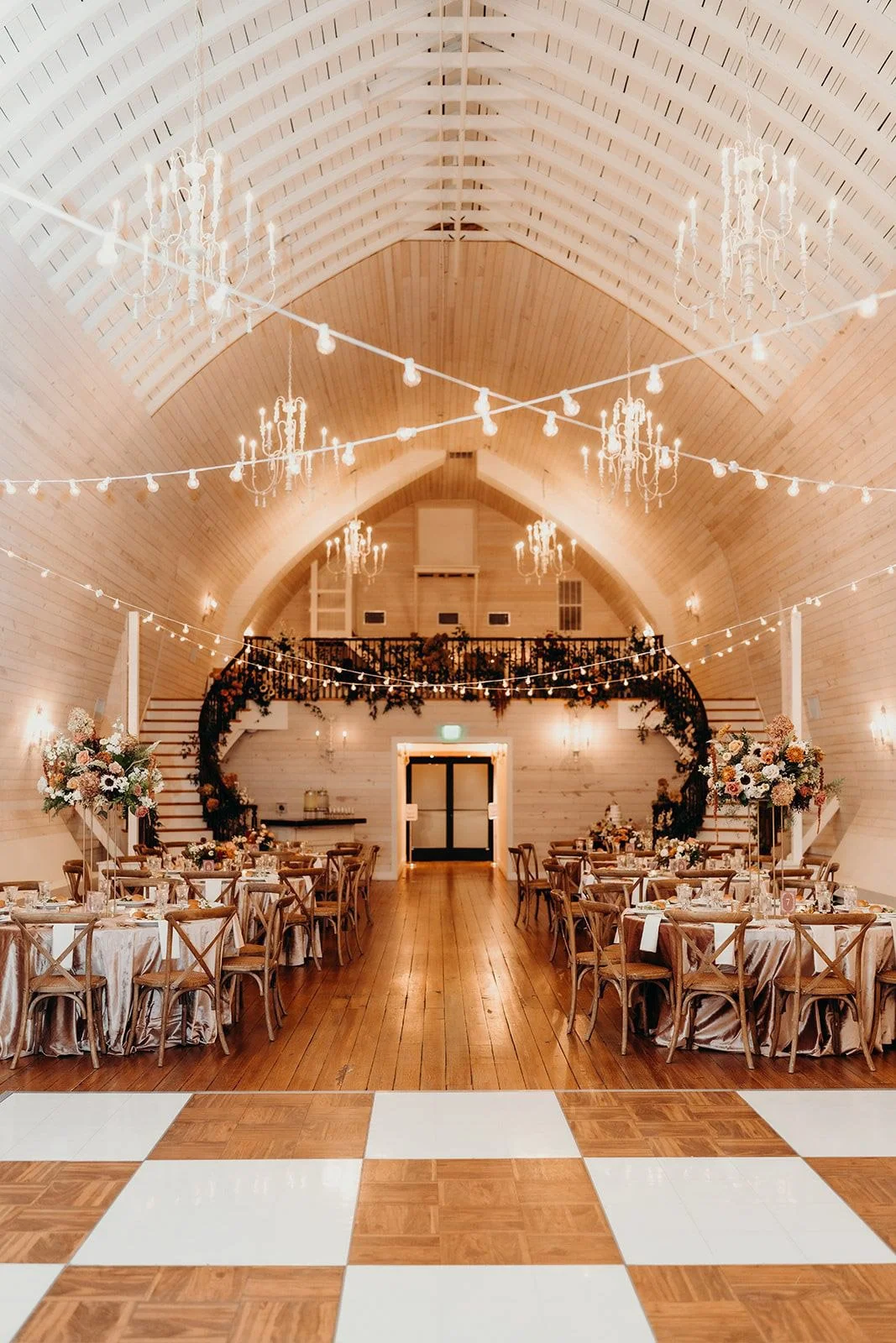 Inside The Wakefield Barn Reception