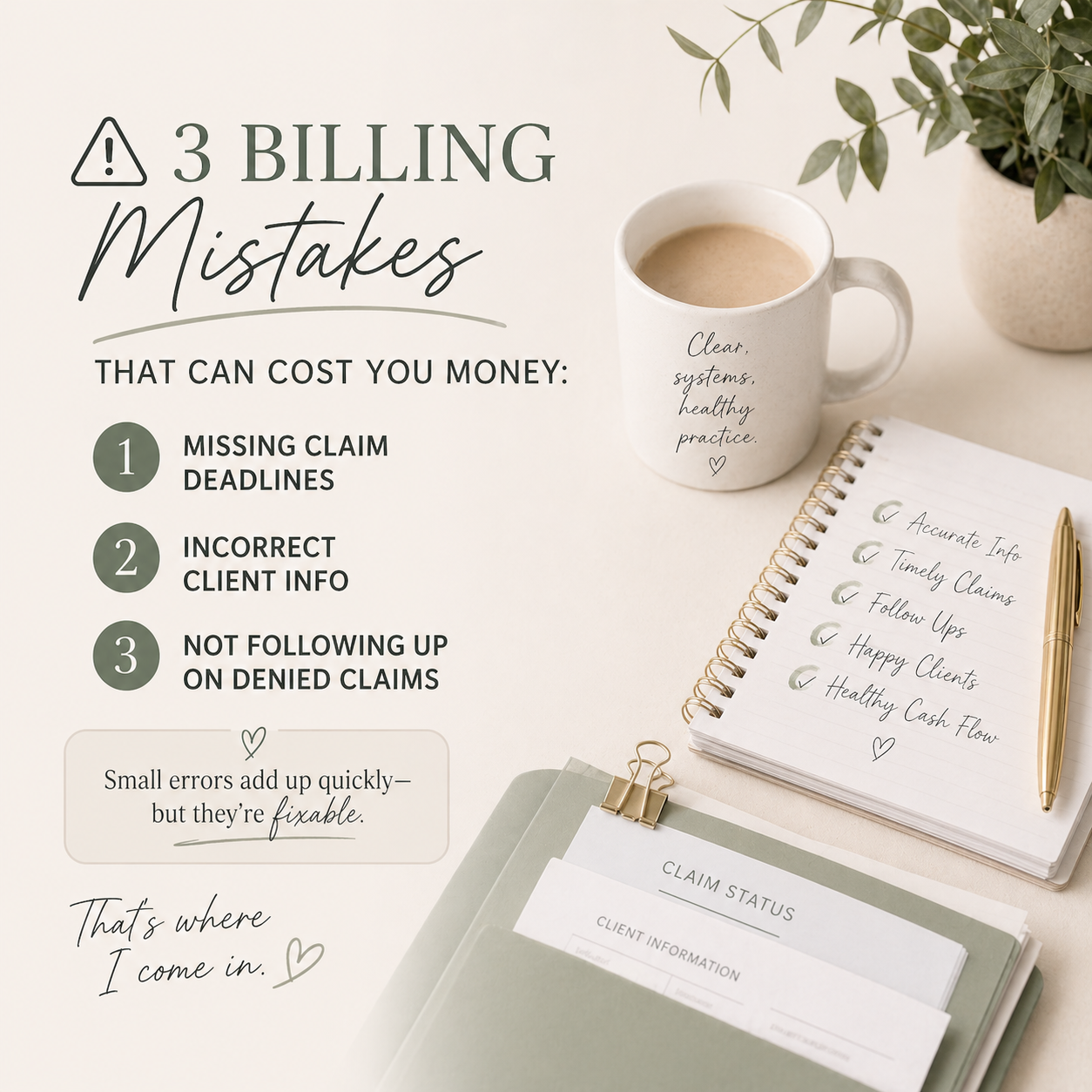 3 Common Billing Mistakes Mental Health Practices Make