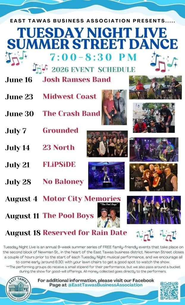 Tuesday Night Live - Street Dance - East Tawas