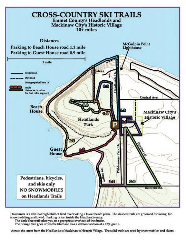Mackinaw City Ski Trails