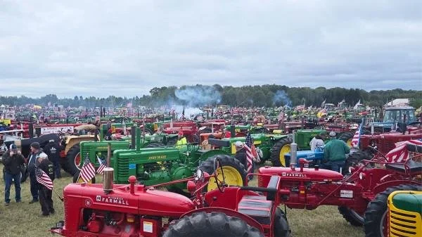 Mackinac Bridge Antique Tractor Crossing & Show - Mackinaw City