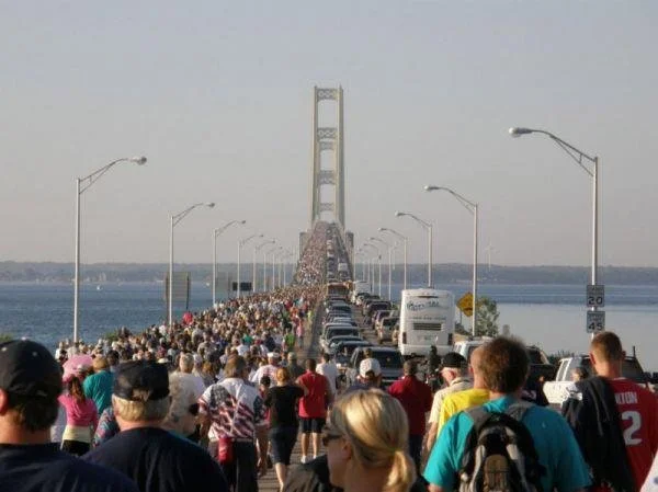 Labor Day Mackinac Bridge Walk