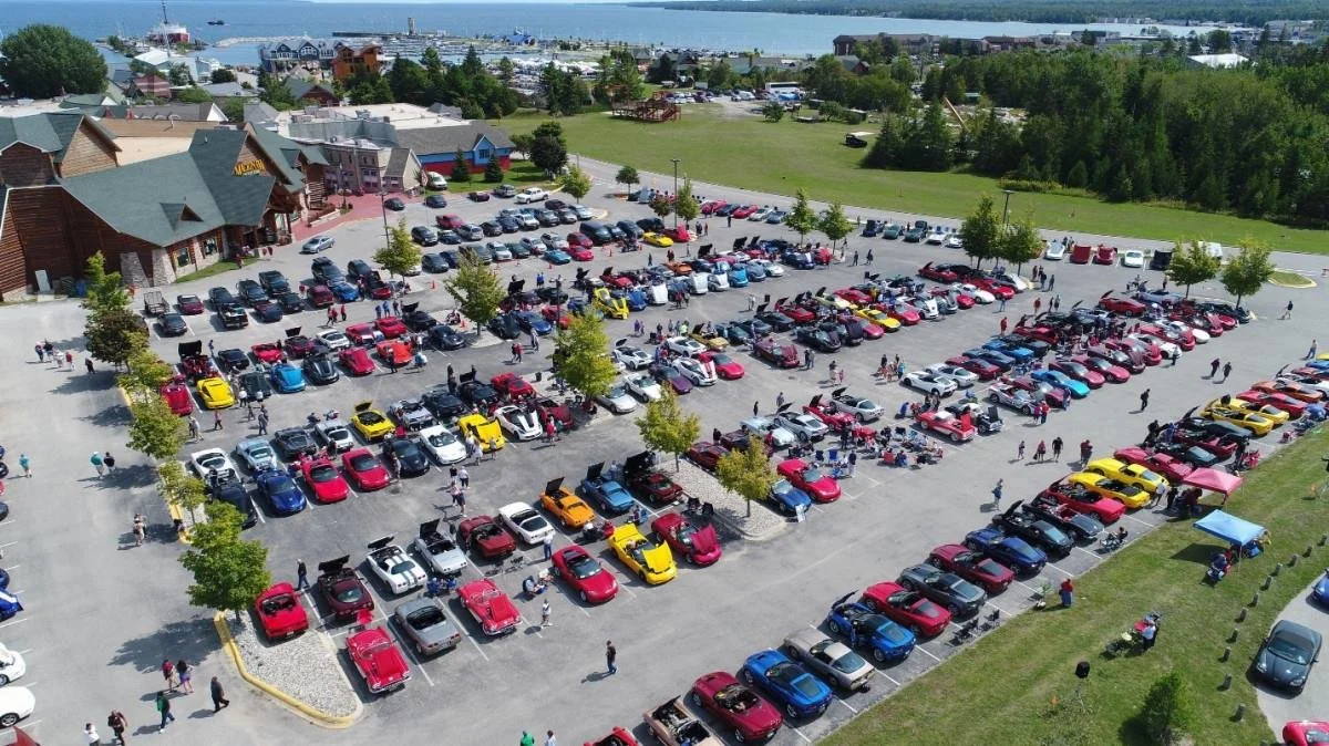 Corvette Crossroads Auto Show - Mackinaw City
