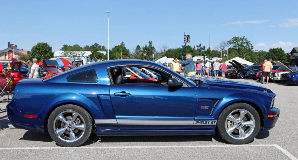 Annual Mustang Stampede Car Show - Mackinaw City