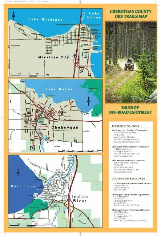Cheboygan County ORV Trail Network