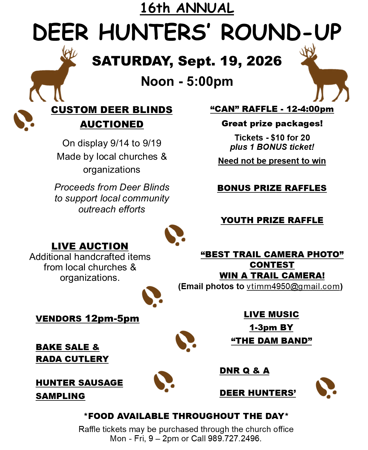 16th Annual Deer Hunter Round Up