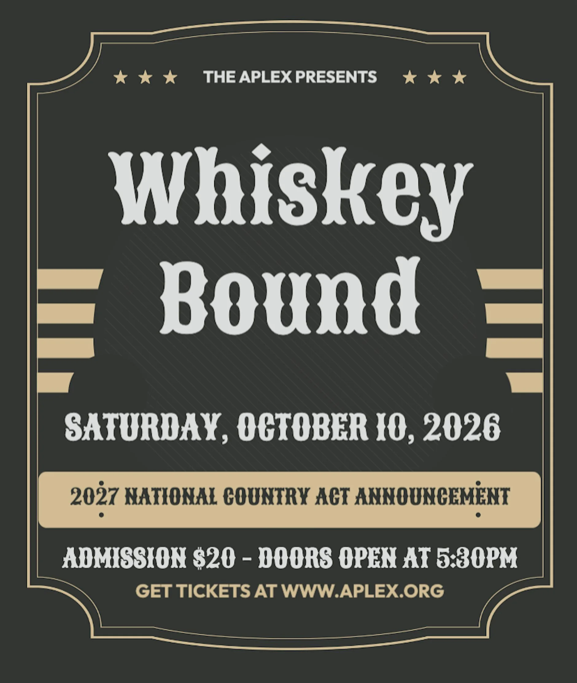 Whiskey Bound Concert