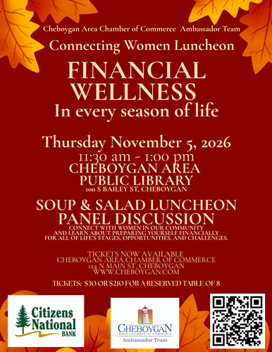 Connecting Women: Nov 2026 Financial Wellness in Every Season of Life