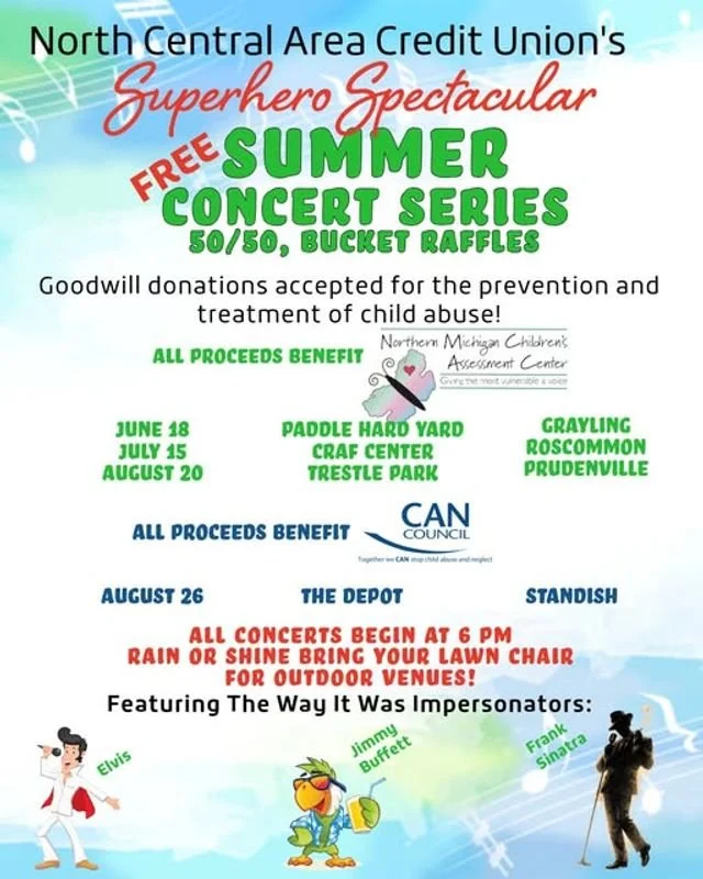 NCACU's Summer Superhero Spectacular Summer Concert Series
