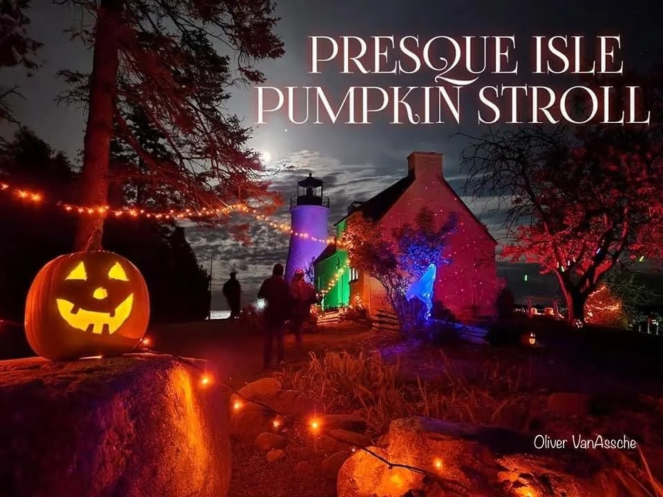 The Old Presque Isle Lighthouse Pumpkin Stroll