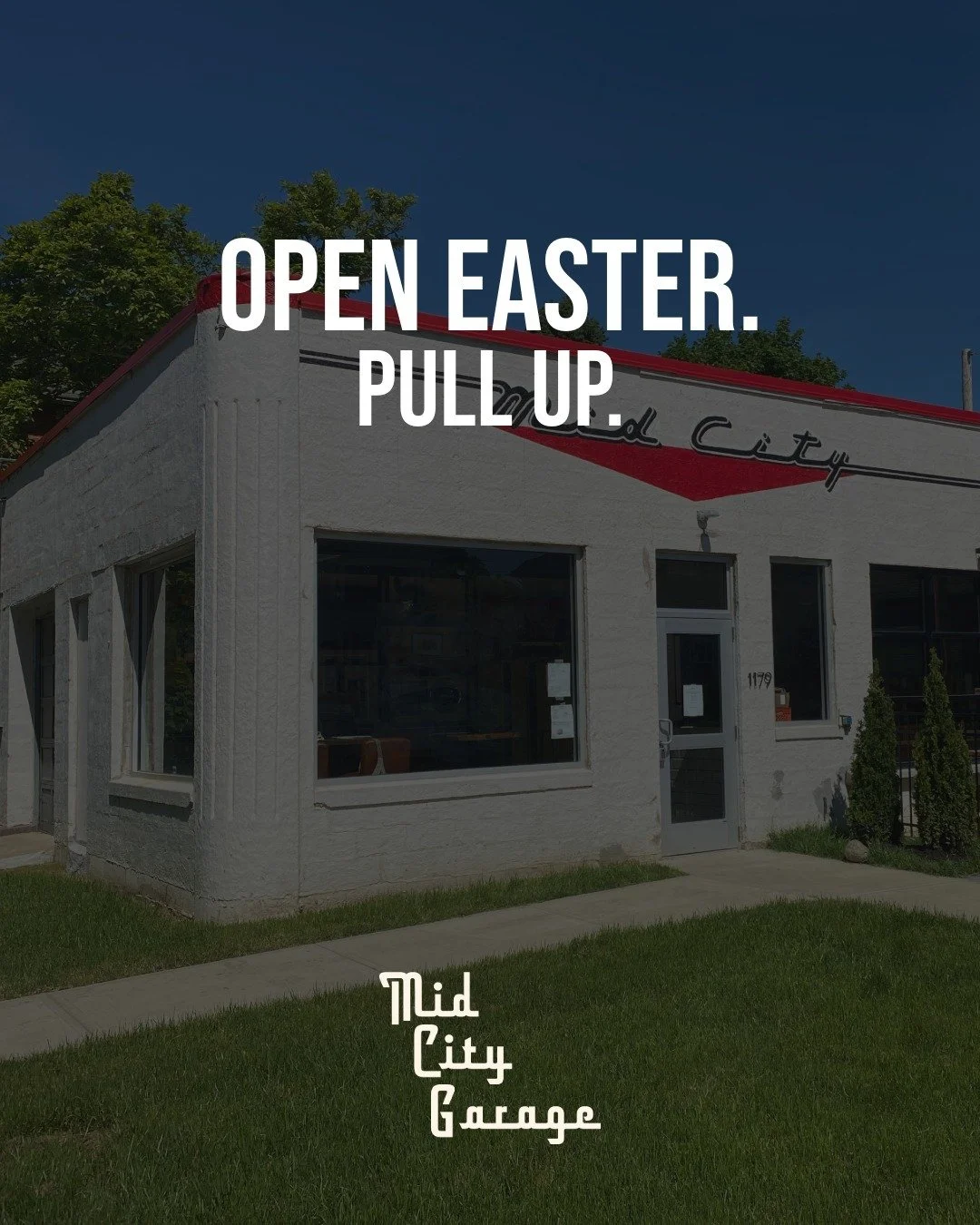 Open Easter. Pull Up. 🍳🔥
No cooking. No stress. Just brunch.
Beignets, Bloody Marys, and all your Mid City favorites waiting for you.
Reservations encouraged. Don&rsquo;t wait.
#MidCityGarage #EasterBrunch #ColumbusBrunch #BrunchColumbus #614Eats