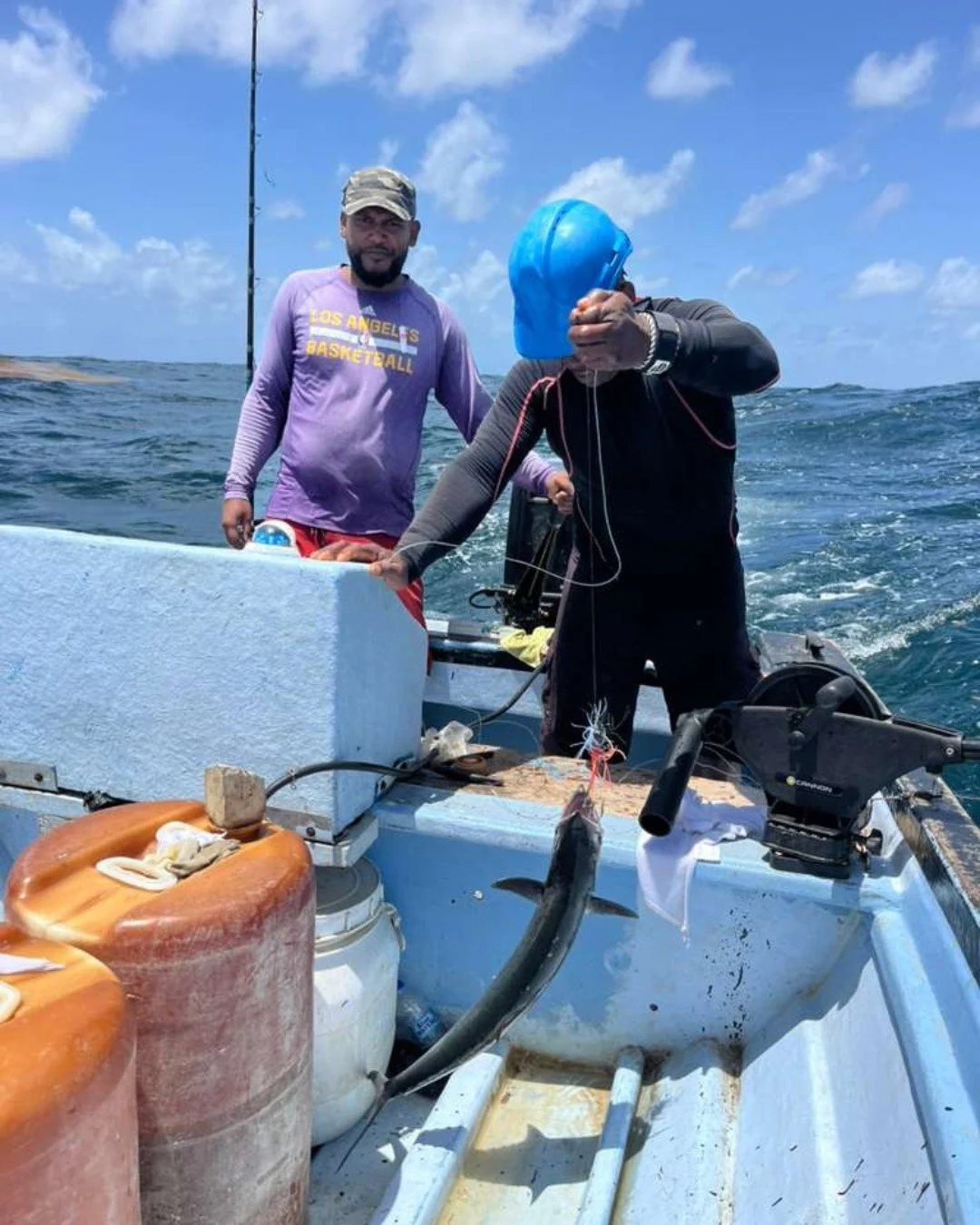 Recap
---

In May 2026, five members of the East Trinidad Fishers Cooperative participated in a training session to improve their line fishing techniques.

This activity forms part of ongoing efforts by @agricultureministrytt, Fisheries Division and 