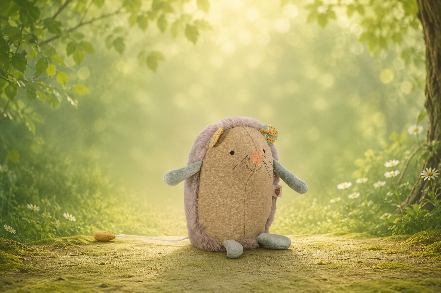 Moulin Roty muzikaal egelvriendje