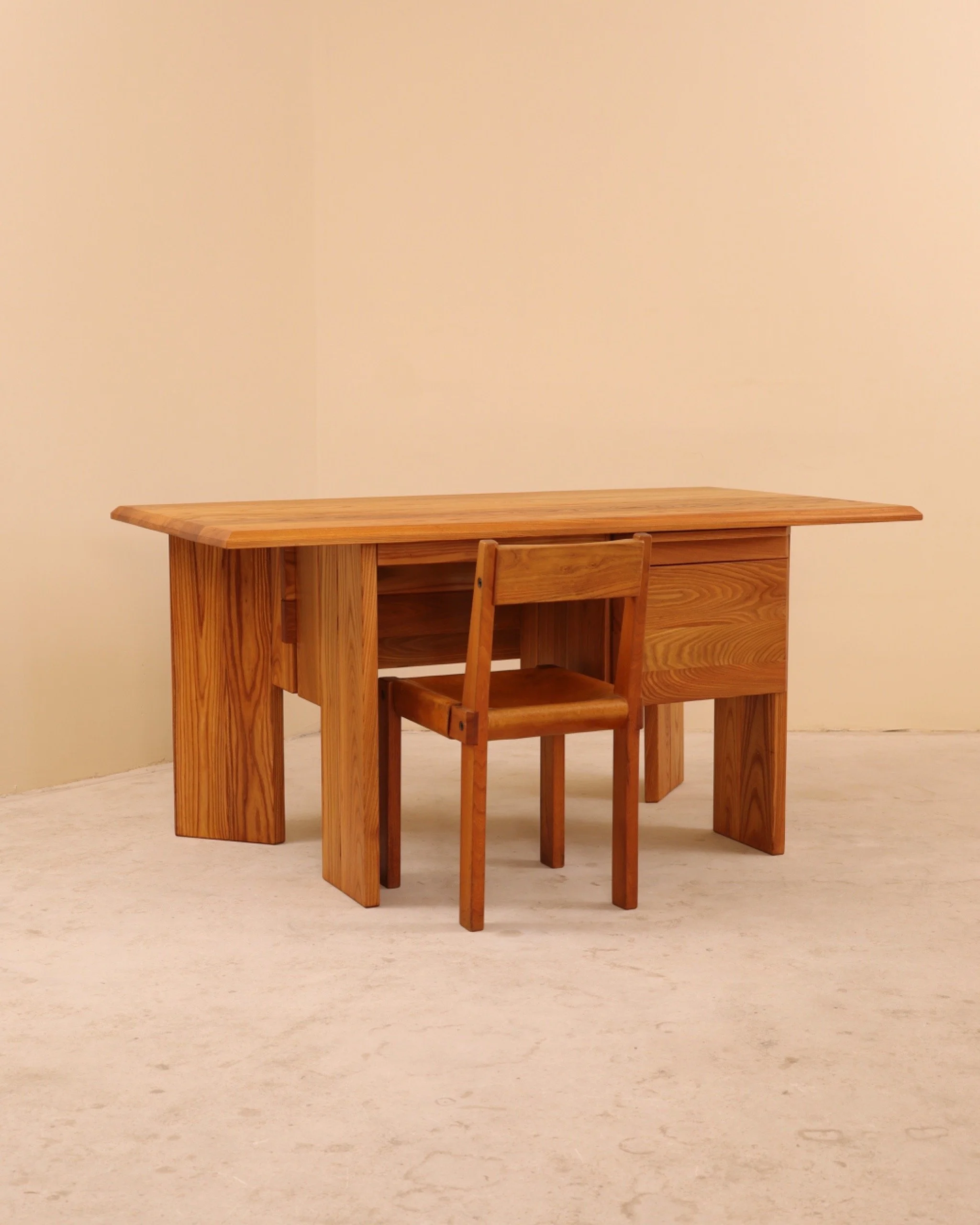 bureau orme massif maison regain