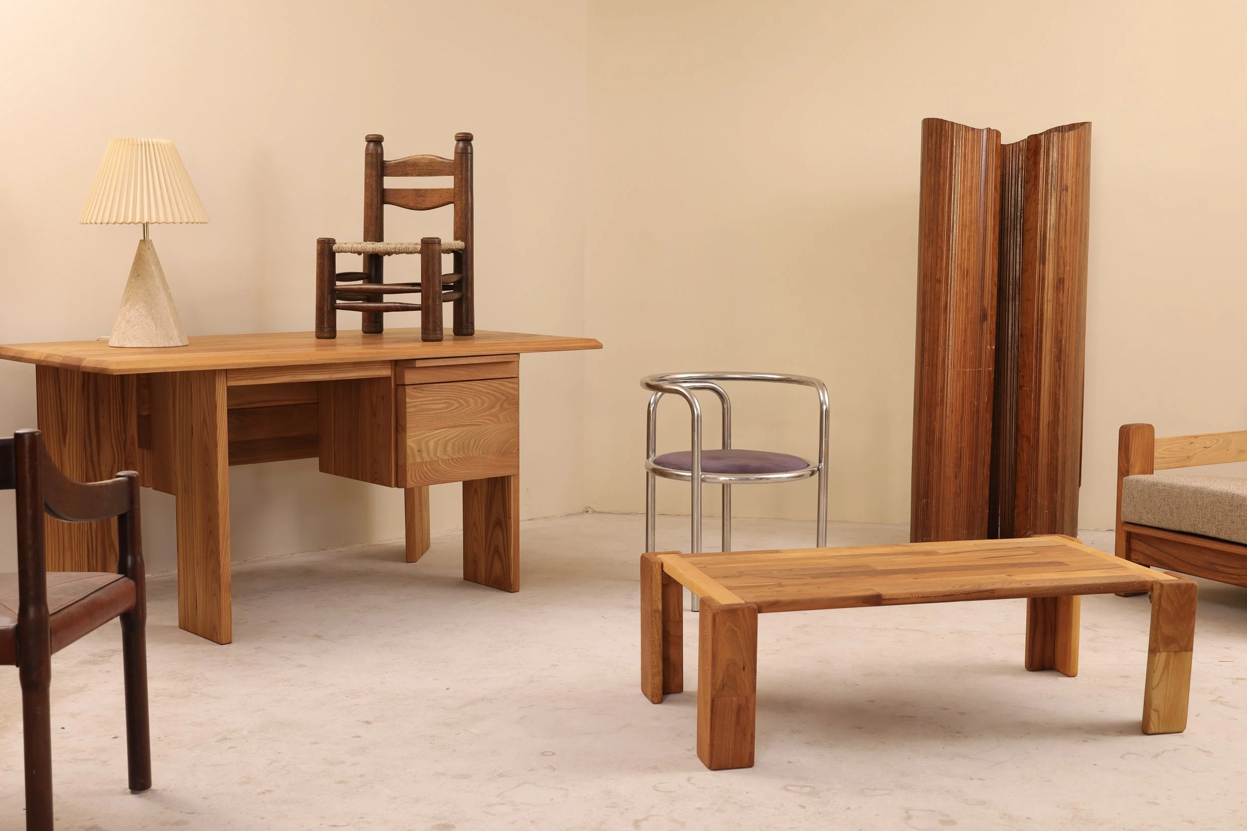 Mobilier brutaliste, art déco et du XXème siècle vintage