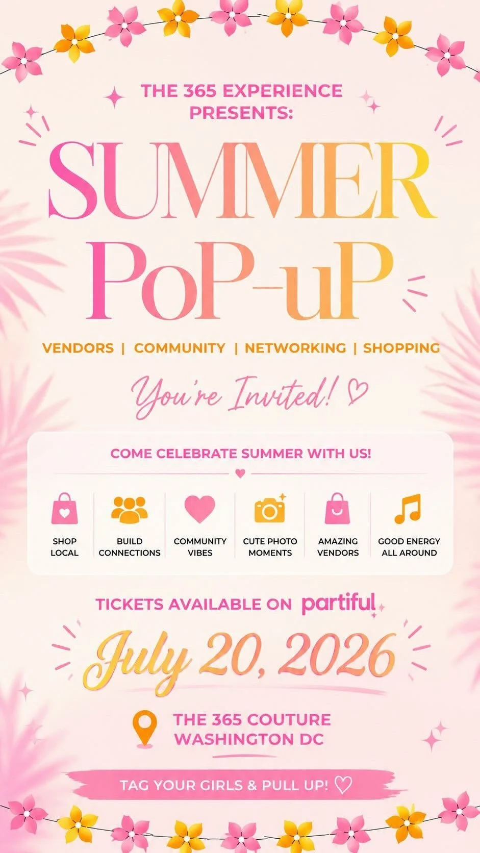Summer Pop Up