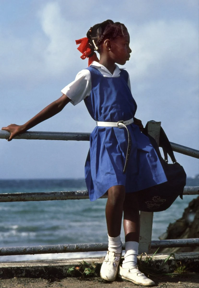 Schoolgirl, Tobago (BOSTON GLOBE)