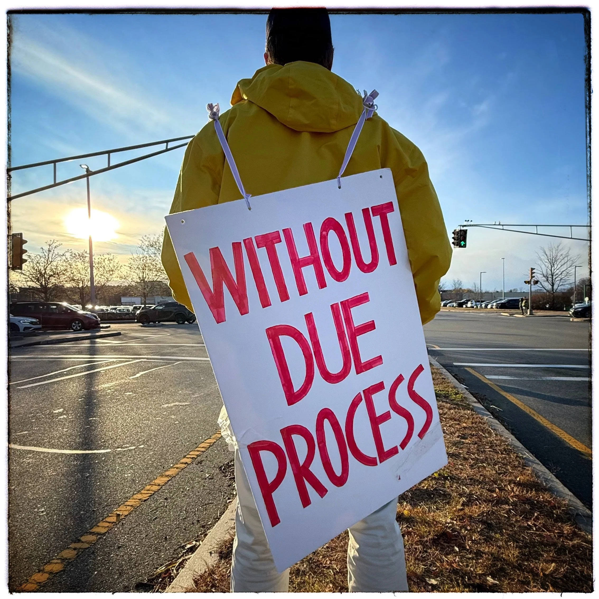 ICE Protest in Burlington, Massachusetts