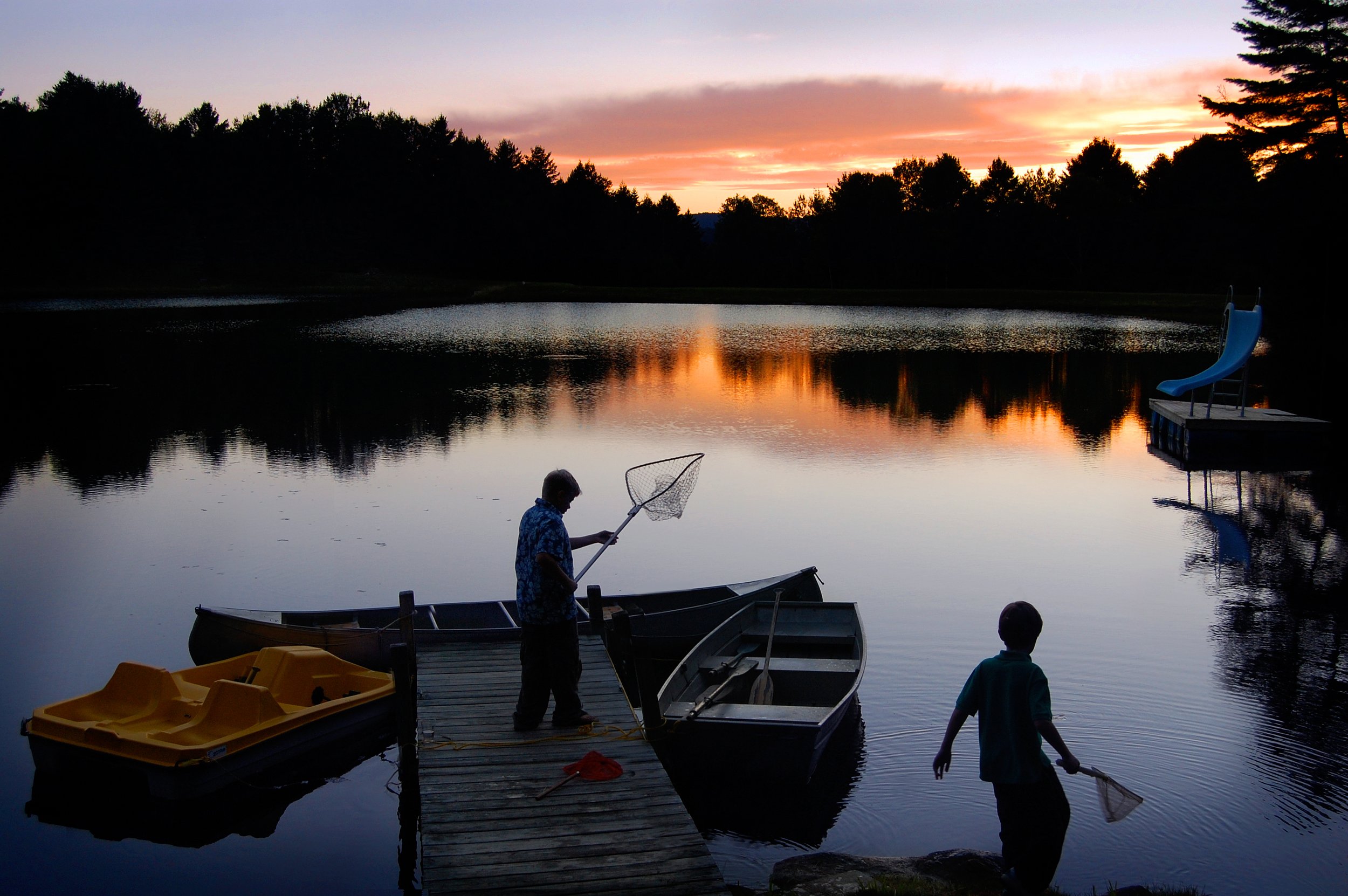 Vermont Pond at Sunset, Tunbridge